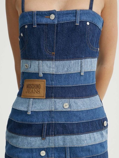 Moschino Jeans sukienka jeansowa