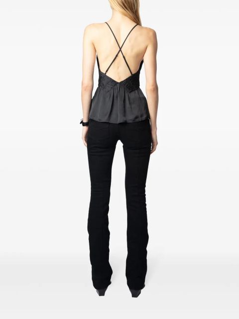 Zadig&Voltaire V-neck tank top - Black