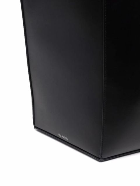 The Attico leather tote bag - Black - zdjęcie produktu nr 2