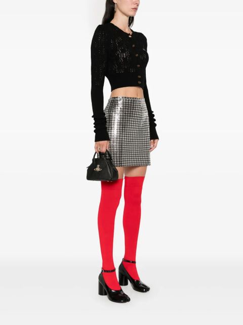 Vivienne Westwood mini Yasmine tote bag - Black - zdjęcie produktu nr 2