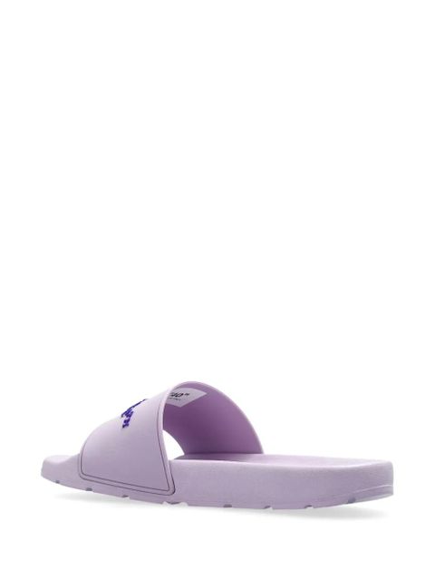 Off-White logo flip flops - Purple - zdjęcie produktu nr 2