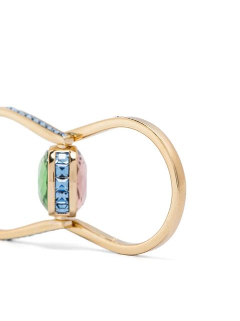 Swarovski Chroma ring - Gold