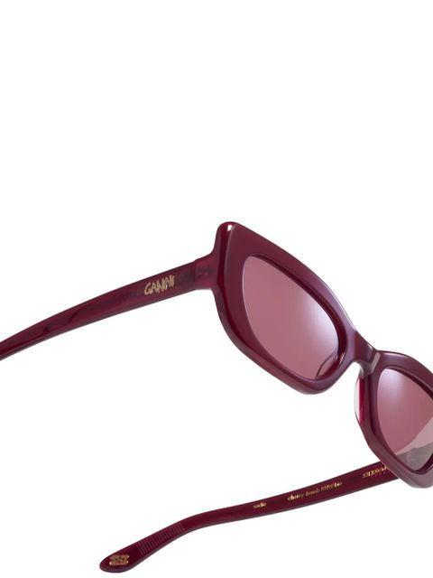 GANNI x Ace & Tate Sadie sunglasses - Red