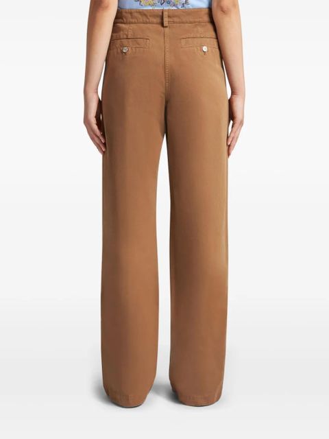 ETRO wide-leg trousers - Brown