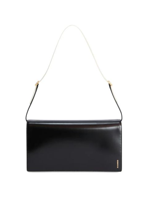Jil Sander medium File leather shoulder bag - Black - zdjęcie produktu nr 2