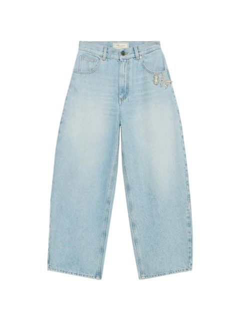 Blumarine belt-loops jeans - Blue - zdjęcie produktu nr 1