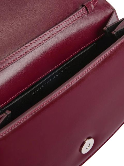 Giuseppe Zanotti Orbits leather clutch bag - Red