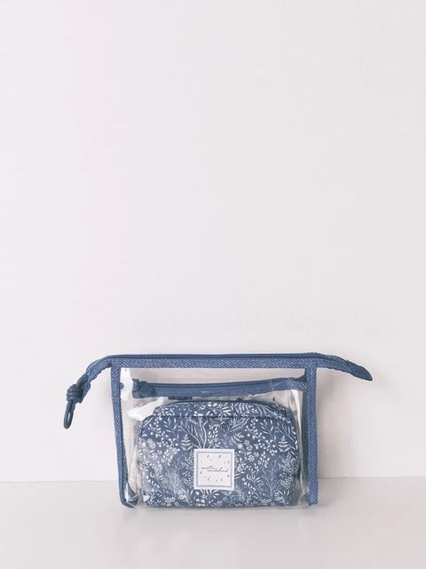 women'secret zestaw kosmetyczek 3-pack kolor niebieski 4842019 - zdjęcie produktu nr 1