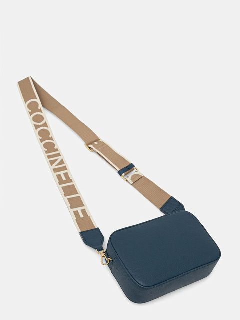 Coccinelle torebka skórzana kolor niebieski E5 MN5 55 I1 01 - zdjęcie produktu nr 2