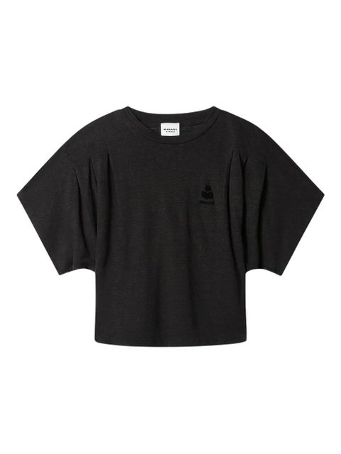 MARANT ÉTOILE Kyanzae T-shirt - Black - zdjęcie produktu nr 1