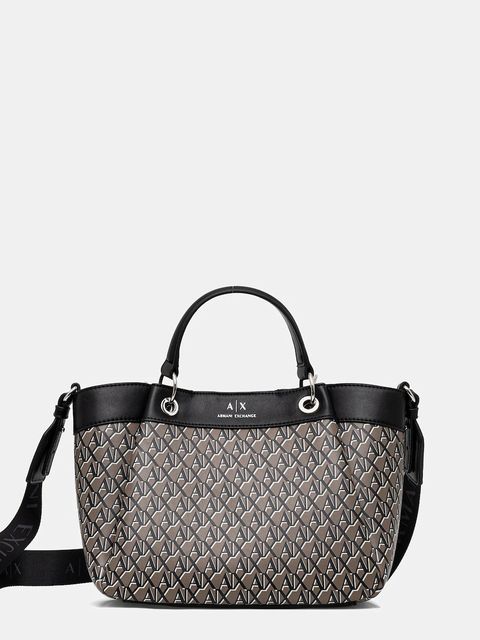 Armani Exchange torebka kolor brązowy XW000393 AF17145 - zdjęcie produktu nr 1