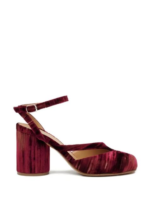 Maison Margiela 80mm Tabi ankle-strap sandals - Red - zdjęcie produktu nr 1