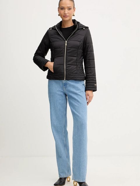 Liu Jo kurtka kolor czarny przejściowa TF5067.TS918 - zdjęcie produktu nr 2