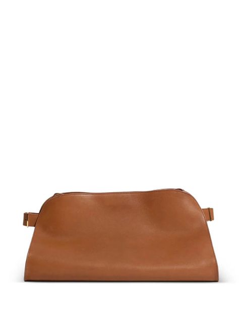 The Row leather clutch bag - Brown - zdjęcie produktu nr 1