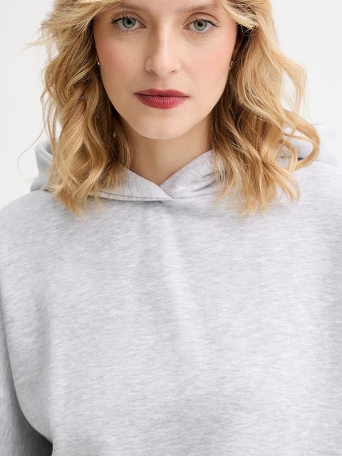 MUUV. bluza MUUV. x Answear damska kolor szary z kapturem melanżowa - zdjęcie produktu nr 2