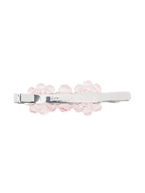 Simone Rocha crystal-embellished hairclip - Pink