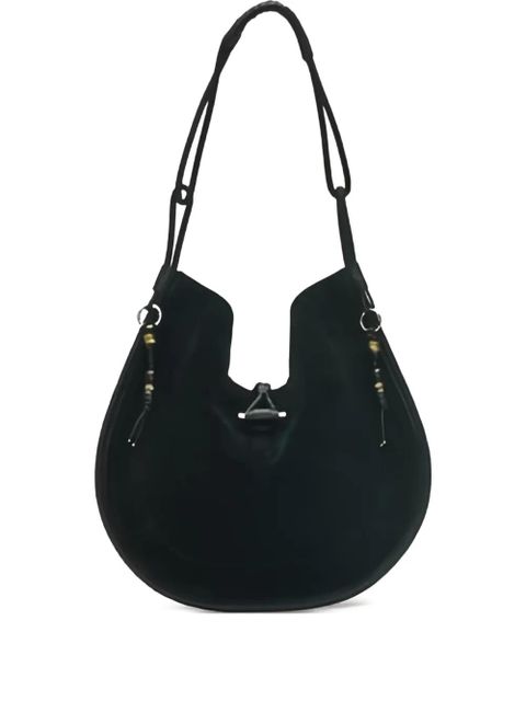 ISABEL MARANT Oskan suede shoulder bag - Black - zdjęcie produktu nr 1