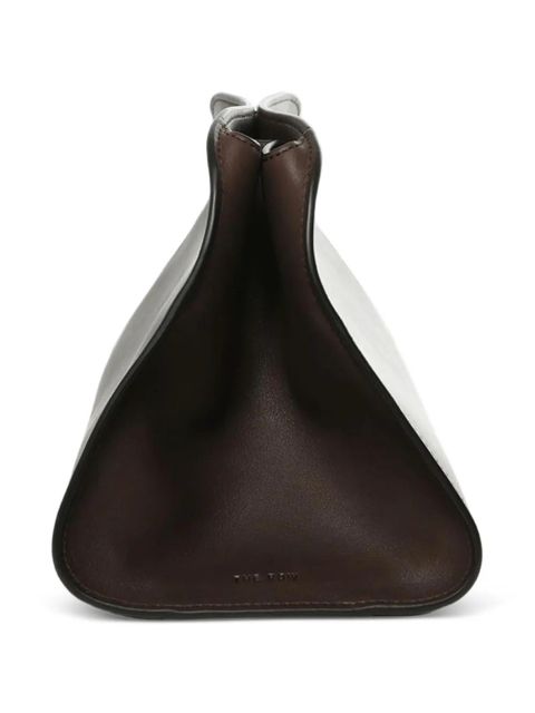The Row Peggy clutch bag - Brown
