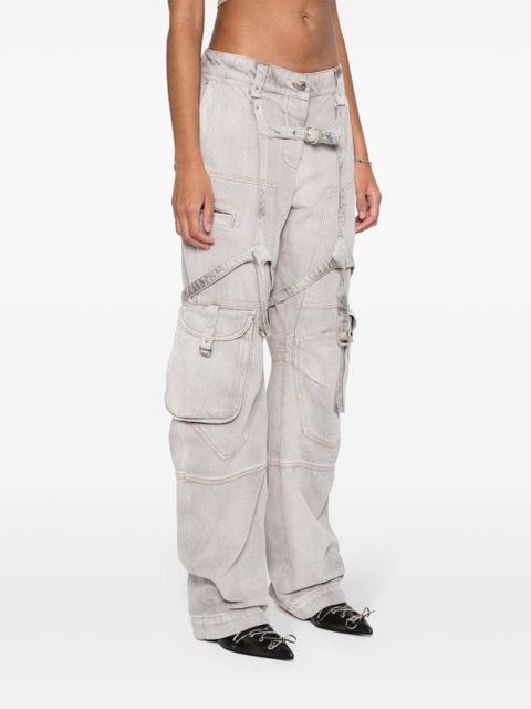 Off-White Laundry tapered cargo pants - Purple