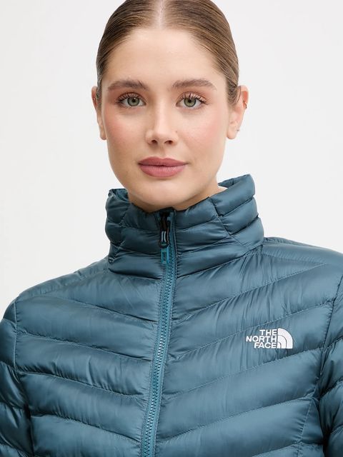 The North Face kurtka Huila kolor turkusowy przejściowa NF0A8DW6BQ51