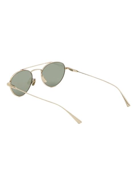 Saint Laurent Eyewear round-frame sunglasses - Gold - zdjęcie produktu nr 2
