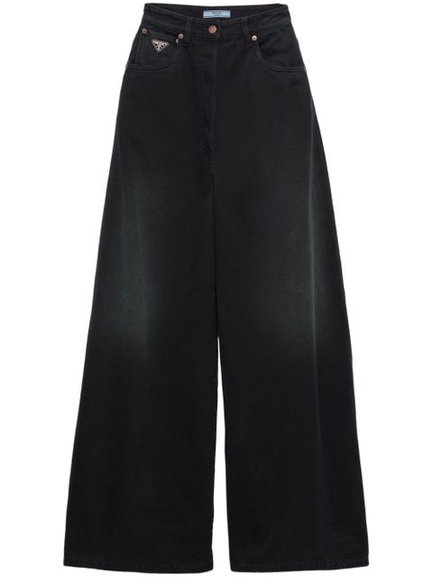 Prada wide-leg jeans - Black - zdjęcie produktu nr 1