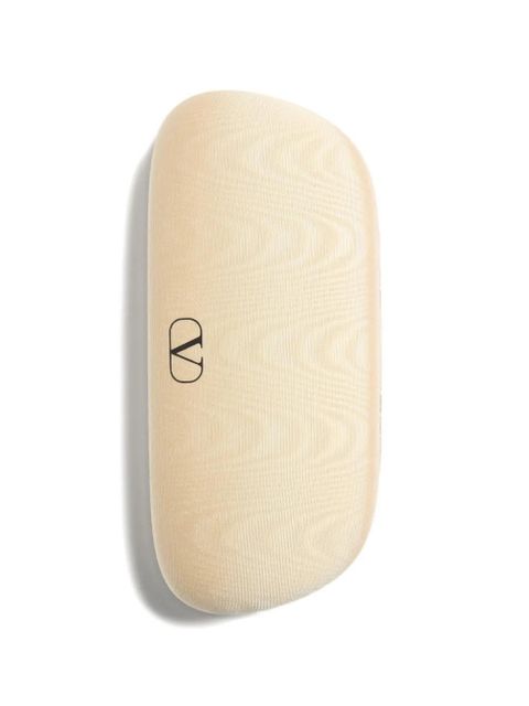 Valentino Garavani rectangular acetate sunglasses - Brown