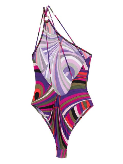 PUCCI one-shoulder swimsuit - Purple