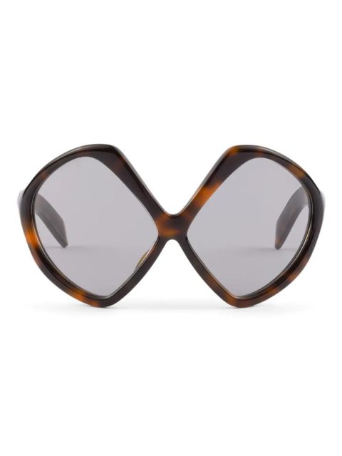 Prada Eyewear tortoiseshell sunglasses - Brown - zdjęcie produktu nr 1