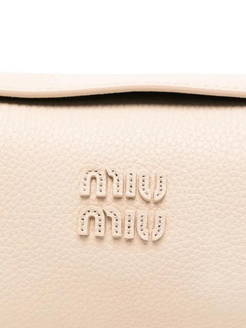 Miu Miu leather cross body bag - Neutrals