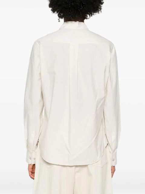 LEMAIRE button-down long-sleeve shirt - Neutrals
