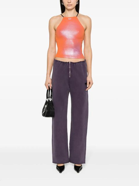 Diesel T-Wami ribbed-knit top - Orange - zdjęcie produktu nr 2