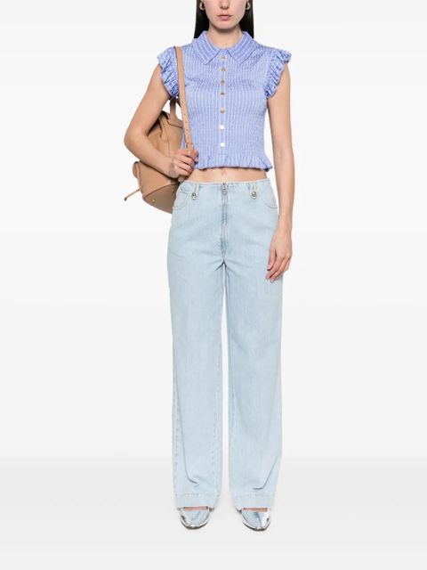 SANDRO high-rise jeans - Blue