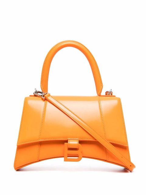 Balenciaga small Hourglass top-handle bag - Orange