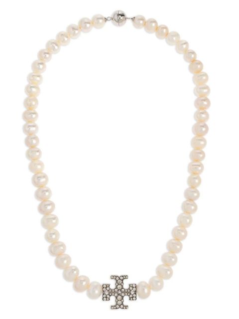Tory Burch faux-pearl necklace - Neutrals - zdjęcie produktu nr 1