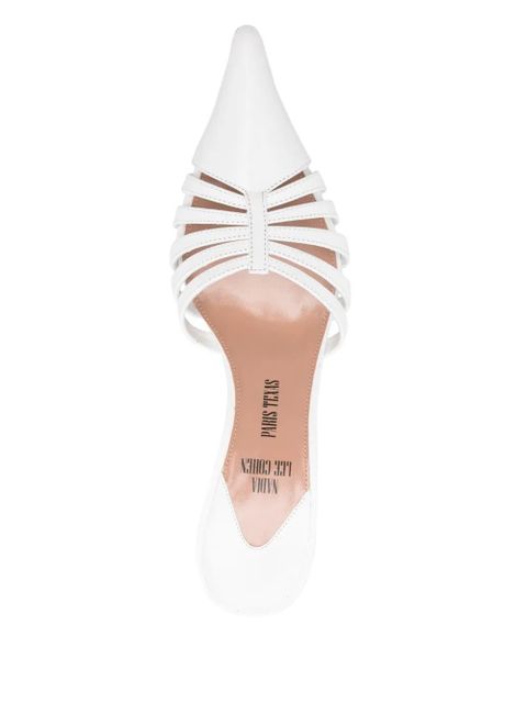Paris Texas 85mm Nadia sandals - White