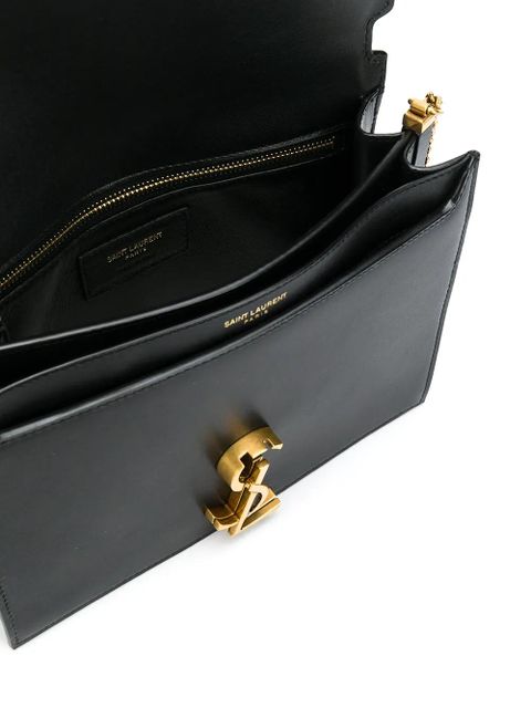 Saint Laurent Cassandra monogram shoulder bag - Black