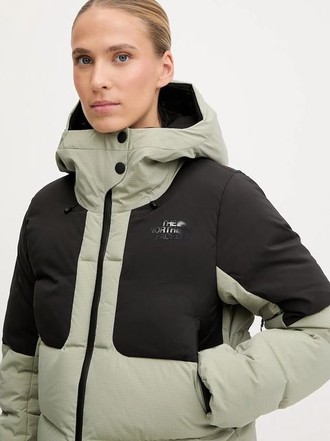 The North Face kurtka narciarska puchowa Cold Spell kolor zielony NF0A87WTD5N1