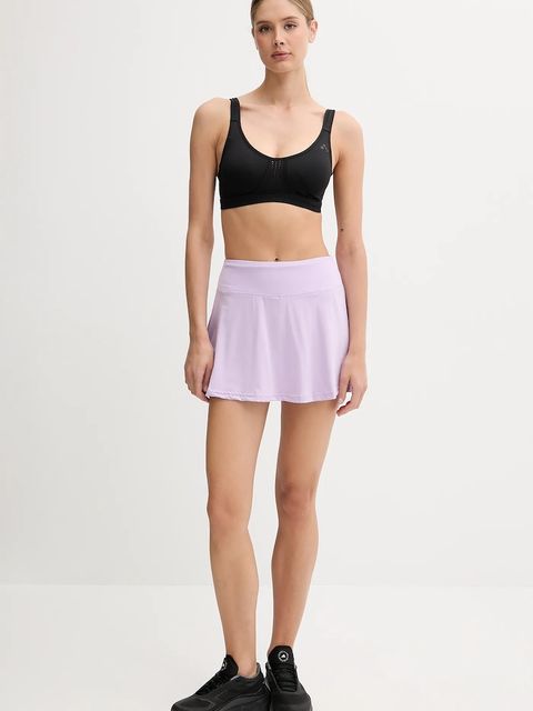 adidas Performance spódnica sportowa TENNIS CLUB kolor fioletowy mini rozkloszowana JY1845 - zdjęcie produktu nr 2