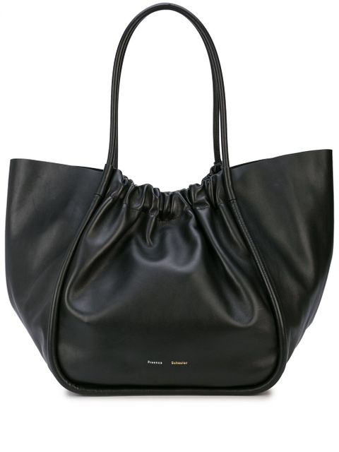 Proenza Schouler XL Ruched tote - Black - zdjęcie produktu nr 1