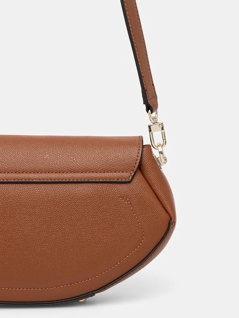 Guess torebka AMORETTE kolor brązowy HWBG78 98200