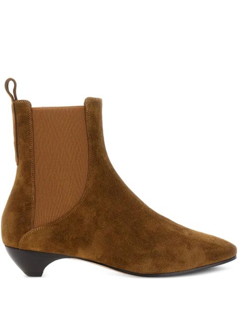 Le Monde Beryl Allegra suede Chelsea boots - Brown - zdjęcie produktu nr 1
