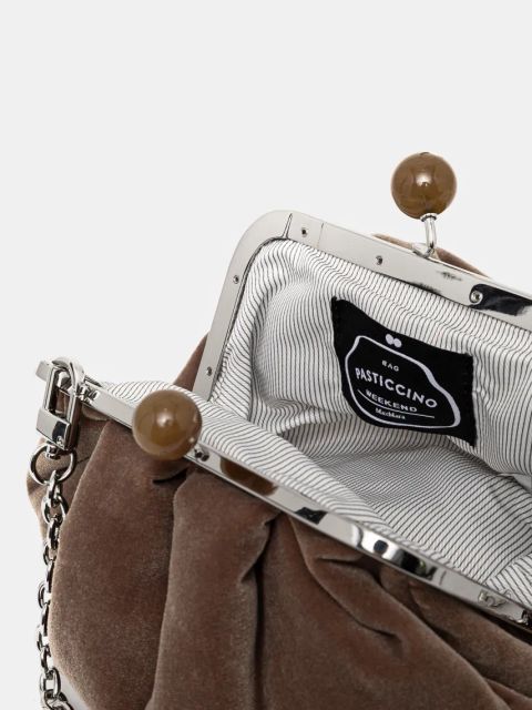 Weekend Max Mara torebka kolor brązowy 2515511084600