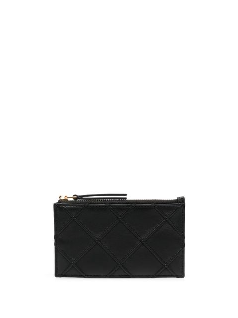 Tory Burch Fleming zipped card holder - Black - zdjęcie produktu nr 1