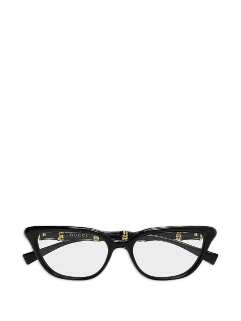 Gucci Eyewear cat-eye-frame glasses - Black - zdjęcie produktu nr 1