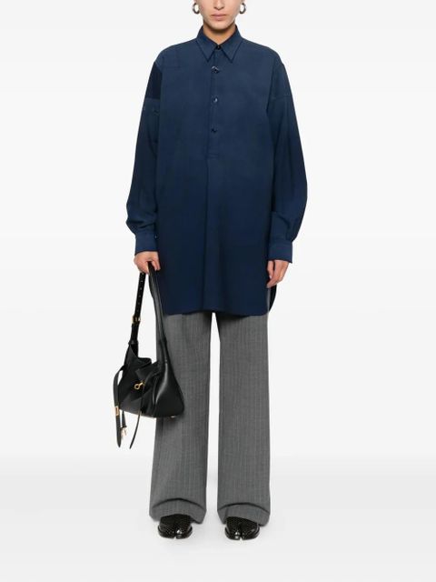 Maison Margiela Long-sleeved Shirt - Blue