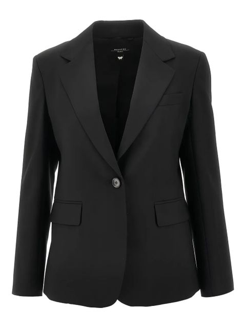 Weekend Max Mara button mono blazer - Black - zdjęcie produktu nr 1