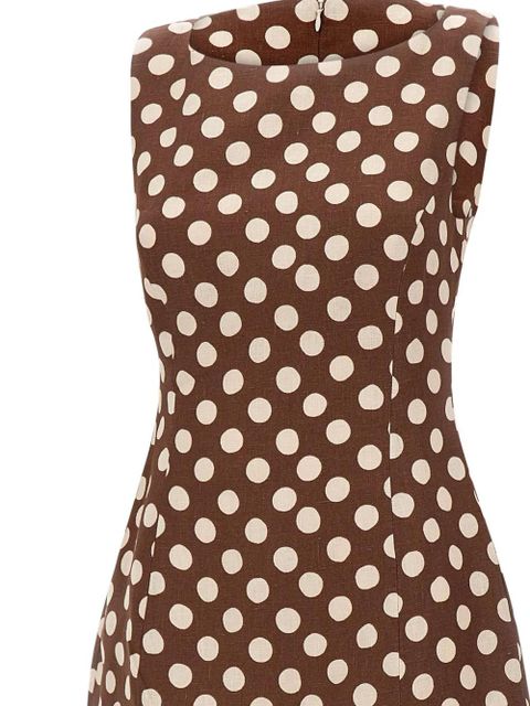 Faithfull the Brand Lydie mini dress - Brown