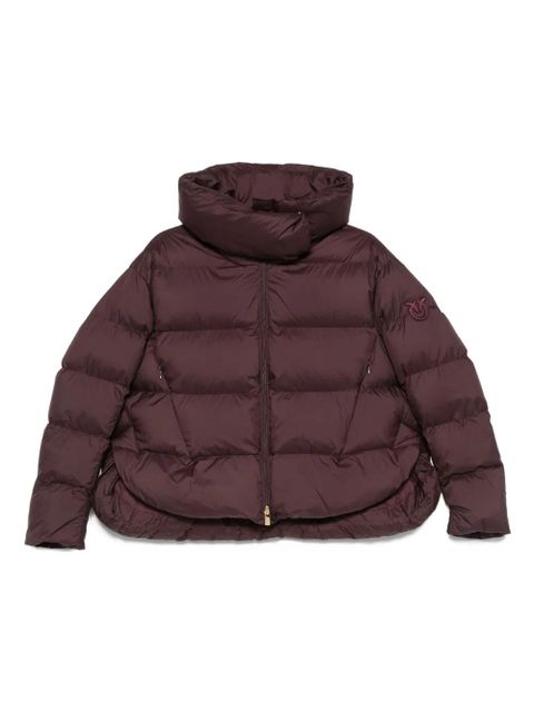 PINKO hooded puffer jacket - Red - zdjęcie produktu nr 1