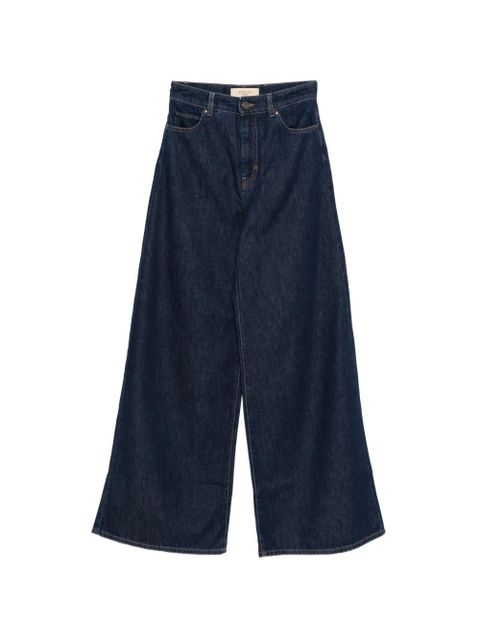 Weekend Max Mara five-pockets wide-leg jeans - Blue - zdjęcie produktu nr 1